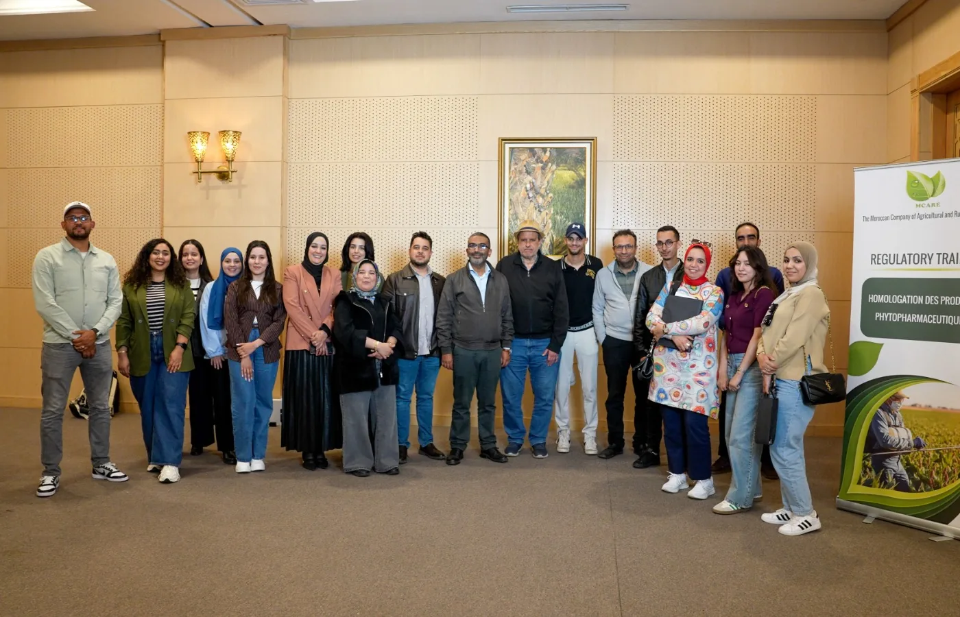 Participants à une formation professionnelle MCARE